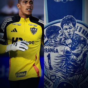 Gabriel Delfim, goleiro do Atlético-MG, entrou na Justiça contra a torcida organ…