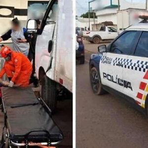 Suspeito atira contra homem e foge após mãe da vítima o agredir com capacete de moto; veja vídeo | Rdnews – melhor portal de notícias de Mato Grosso