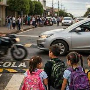 Imprudência no trânsito expõe crianças ao risco diário em Nova Mutum e levanta alerta: até quando? | Power Mix