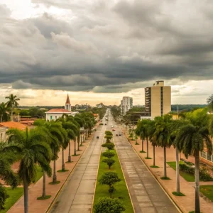 Domingo de sol firme em Rondonópolis neste 12/04/2026