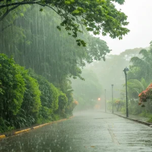 Sexta-feira nublada marca Nova Olímpia em 17/04/2026