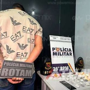 ROTAM prende suspeito por tráfico e apreende entorpecentes em Nova Mutum/MT