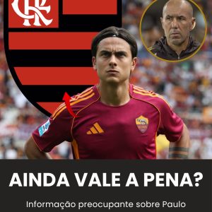 SERÁ QUE VALE? O retrospecto de Dybala liga alerta no Flamengo.