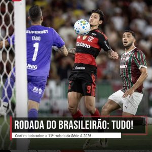 A 11ª rodada mexeu com a tabela e teve de tudo: clássico pegado, viradas e times…