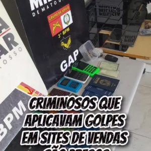 GOLPE DESMONTADO!

Policiais militares do 3º Batalhão prenderam três homens e d…