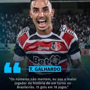 Você concorda com essa declaração do Thiago Galhardo?