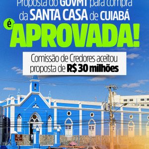 AVANÇO HISTÓRICO NA SAÚDE 

A proposta do GovMT de R$ 30 milhões para a compra d…