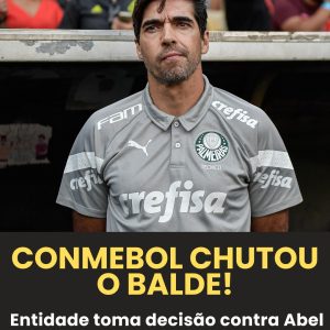 Conmebol fica do lado do Flamengo e decide que Abel Ferreira não pode mais….
i…