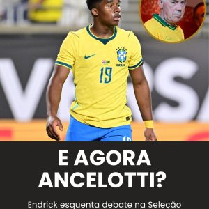 Endrick põe pulga atrás da orelha de Ancelotti.