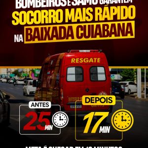 MAIS AGILIDADE NA BAIXADA CUIABANA 

A parceria entre o Corpo de Bombeiros e o S…