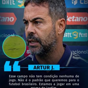 Artur Jorge detona gramado do Baenão antes e durante o Remo x Cruzeiro

Na sua …