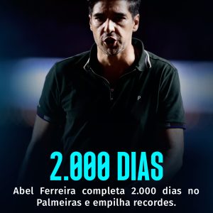 2.000 DIAS DE HISTÓRIA!

Abel Ferreira alcança uma marca absurda no comando do …