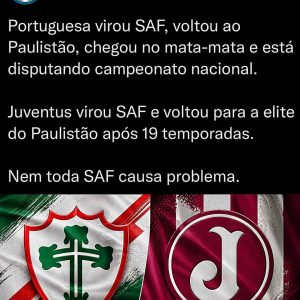 Parabéns aos envolvidos