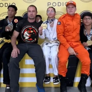 Projeto do Corpo de Bombeiros de Mato Grosso conquista 9 medalhas no Estadual de Jiu-Jitsu