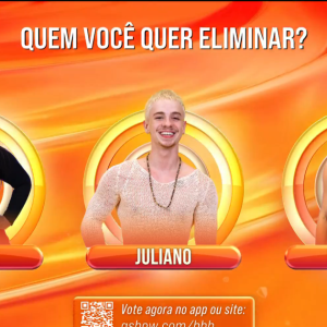 Enquete BBB 26: quem você quer eliminar no 13º Paredão?