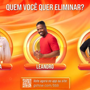 Enquete BBB 26: quem você quer eliminar no último Paredão?