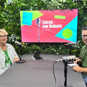 Lucas em Debate apresenta ações do Cidesa com Rosa Frandoloso