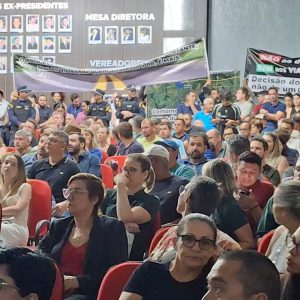 Audiência pública lota Câmara e expõe debate sobre futuro da BR-163 em Lucas do Rio Verde