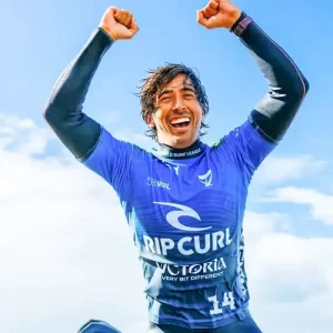 Miguel Pupo conquista etapa de Bells Beach e abre temporada com vitória