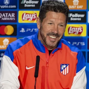 Champions League: Simeone nega pressão antes de semifinal contra o Arsenal