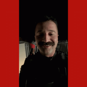 VÍDEO: policial grava momento em que homem fica preso em portão em MT