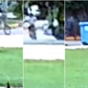 Vídeo: menino de 7 anos é atropelado por carro ao atravessar rua de bicicleta em MT