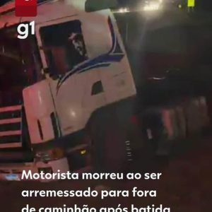 Motorista morre ao ser arremessado para fora de caminhão em acidente na BR-364 em MT