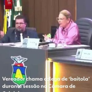 Vereador chama colega de ‘baitola’ após esquecer microfone aberto