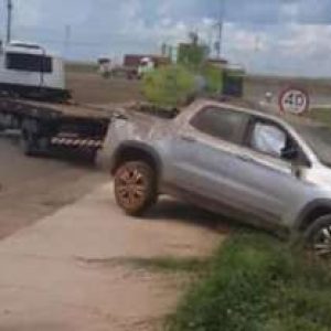 Motorista perde controle e capota carro na MT-249 durante a madrugada em Nova Mutum | Power Mix