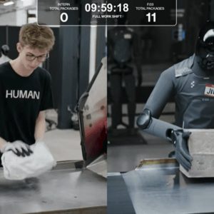 Ao vivo: robôs humanoides trabalham sem parar há mais de 170 horas!