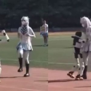 Robô ‘agarra’ estudante em apresentação na China e vídeo gera debate
