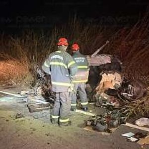 Ônibus da educação de Gaúcha do Norte, caminhão e carro se envolvem em grave acidente na MT-249; Veja vídeo | Power Mix