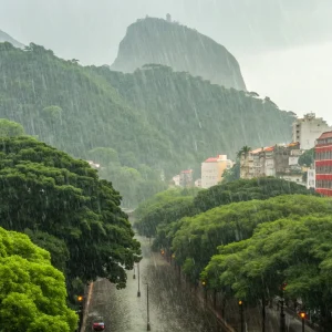 Sorriso tem domingo nublado e chance de chuva em 17/05/2026