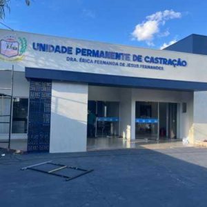 Nova sede da Unidade Permanente de Castração será entregue nesta quarta-feira (27)