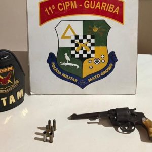 Rotam apreende arma de fogo e munições com faccionado com extensa ficha criminal