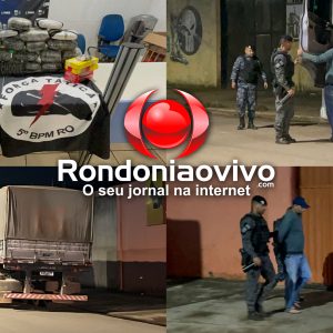 TRÁFICO: Caminhoneiro é preso com mais de 30 kg de drogas em Nova Mutum Paraná