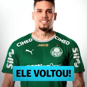 Após 9 meses, Paulinho voltou a ser relacionado para uma partida do Palmeiras.