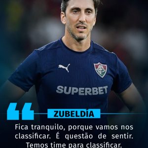 Zubeldía acredita na classificação do Fluminense na Libertadores.
