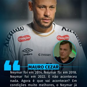 Mauro Cezar Pereira opina sobre a possível convocação de Neymar para a Copa.