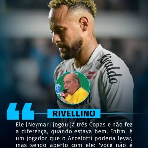 Rivellino foi sincero sobre a presença de Neymar na Seleção Brasileira.