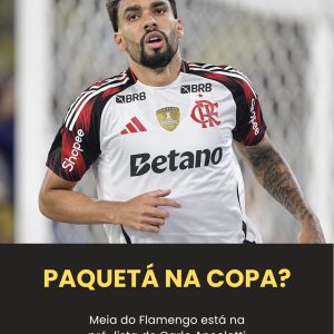 SERÁ QUE VAI? Jornalista revela novidade sobre Paquetá na Copa do Mundo