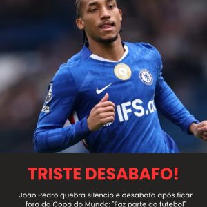 TRISTE DESABAFO! João Pedro é sincero após ficar fora da Copa do Mundo