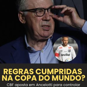 A posição da CBF a respeito da relação de Ancelotti com Neymar

Notícia complet…