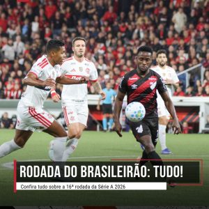 A 16ª rodada do Brasileirão mexeu novamente com a tabela, teve goleadas, clássic…