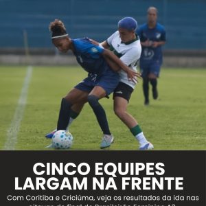 CINCO EQUIPES LARGAM NA FRENTE: Com Coritiba e Criciúma, veja os resultados da i…