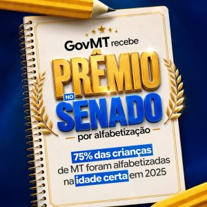 Mato Grosso segue fazendo história na educação!O GovMT recebeu, nesta segunda…