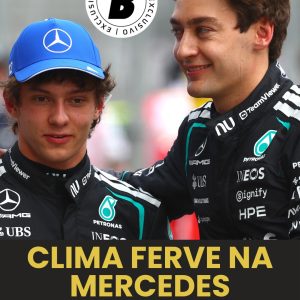 George Russell e Kimi Antonelli vivem disputa interna na Fórmula 1