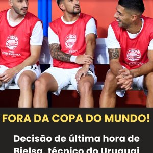 Bielsa convoca seleção do Uruguai e deixa de fora o…