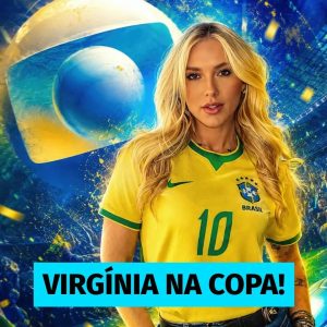 Virgínia será repórter especial do Domingão com Huck, da TV Globo, durante a Cop…