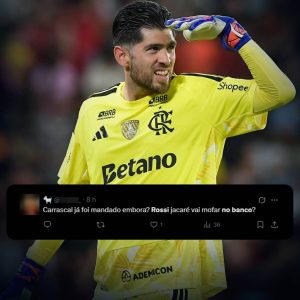 ROSSI NA BRONCA DA TORCIDA!

Após novas falhas do goleiro argentino, parte da t…